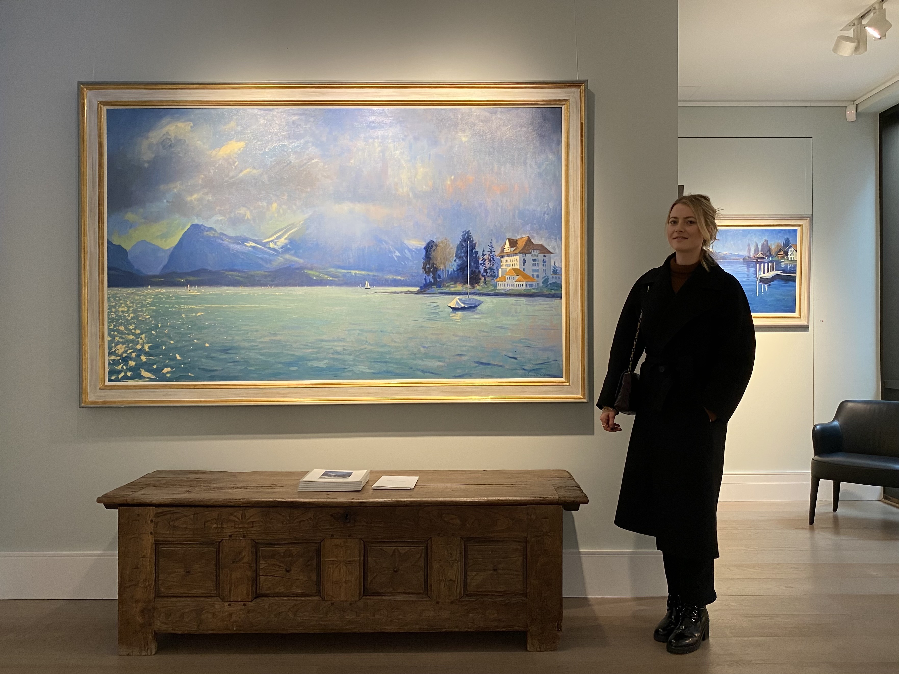 Solo Exhibition ‘From London to the Alps’ at The Portland Gallery