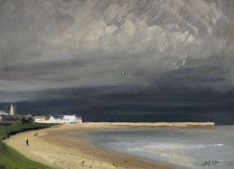 St Andrews stormy light