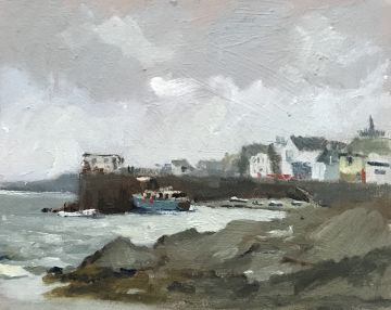 Misty afternoon, St Mawes Harbour