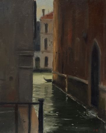 Canal by Palazzo Barbaro