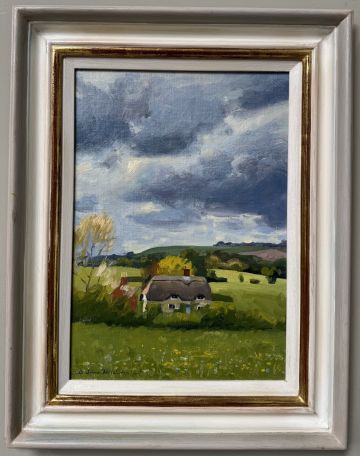 Wiltshire Cottage, Spring meadows