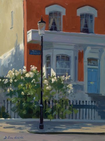 June afternoon, Roses on Tite Street