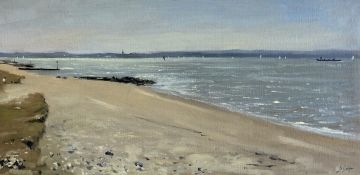 Afternoon light, Isle of Wight from Lee on Solent